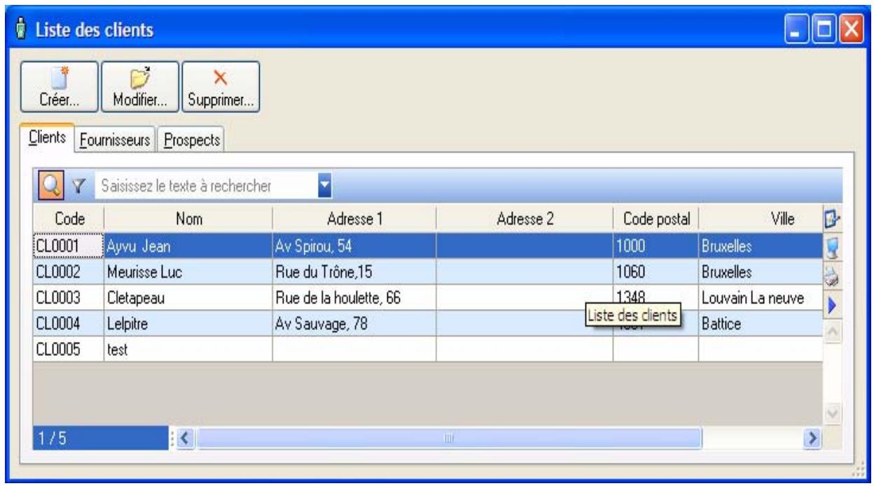 CIEL DEVIS FACTURES 5 - Clients/Tiers - 1