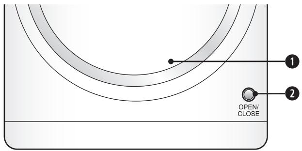 EBENCH KH 2265 CD PLAYER WITH TOP LOADER - Affichage - 1