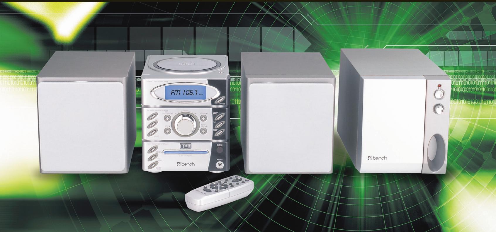 EBENCH KH 2266 CD PLAYER WITH TOP LOADER - 2