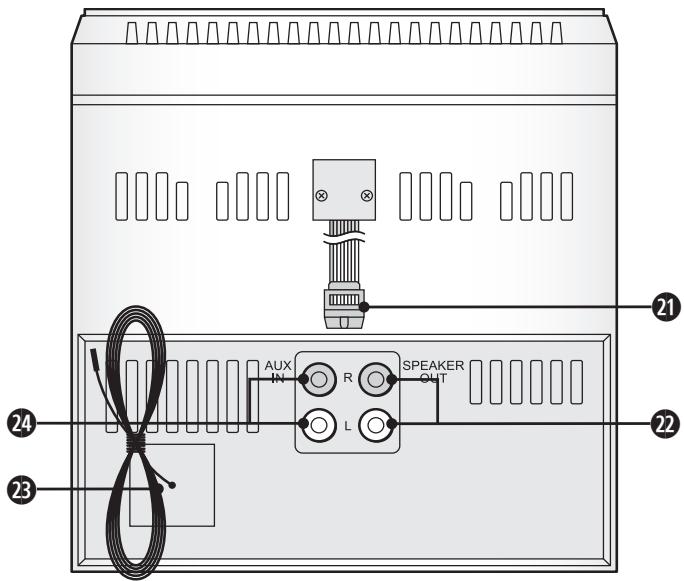 EBENCH KH 2266 CD PLAYER WITH TOP LOADER - Télecommande - 1