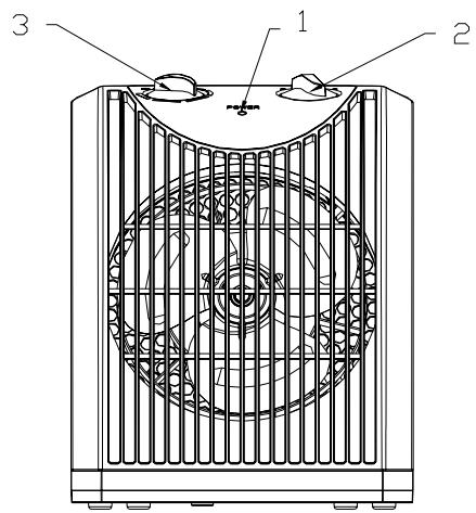 PUR LINE CHD 222J - Termostat knob - 1