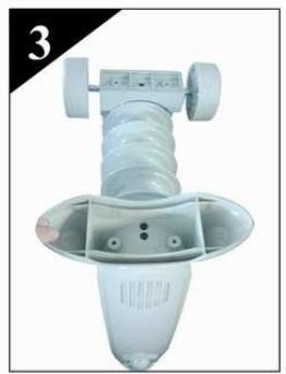 PUR LINE NDB 09N - MONTAGE DES ROULETTEs (voir FIG. 2 A 6 ci-dessous) - 3