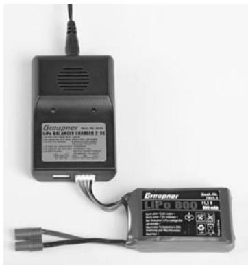 GRAUPNER LIPO BALANCER CHARGER 2-3S - Error mode - 1