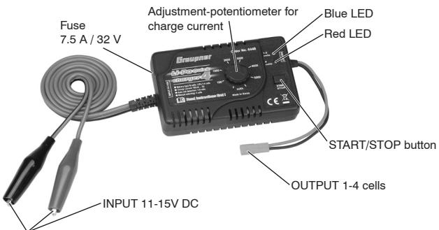 GRAUPNER LIPO-QUICK-CHARGER 4 - Components and accessories - 1