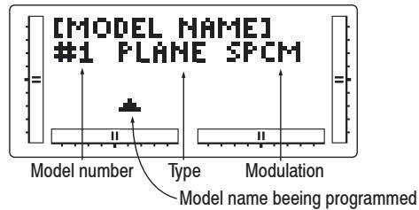 GRAUPNER MX-12 - Model Name Entry - 1