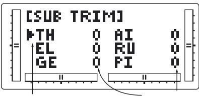 GRAUPNER MX-12 - Sub Trim - 1