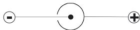 GRAUPNER MX-12 - Polarity of the mx-12 charge socket - 1