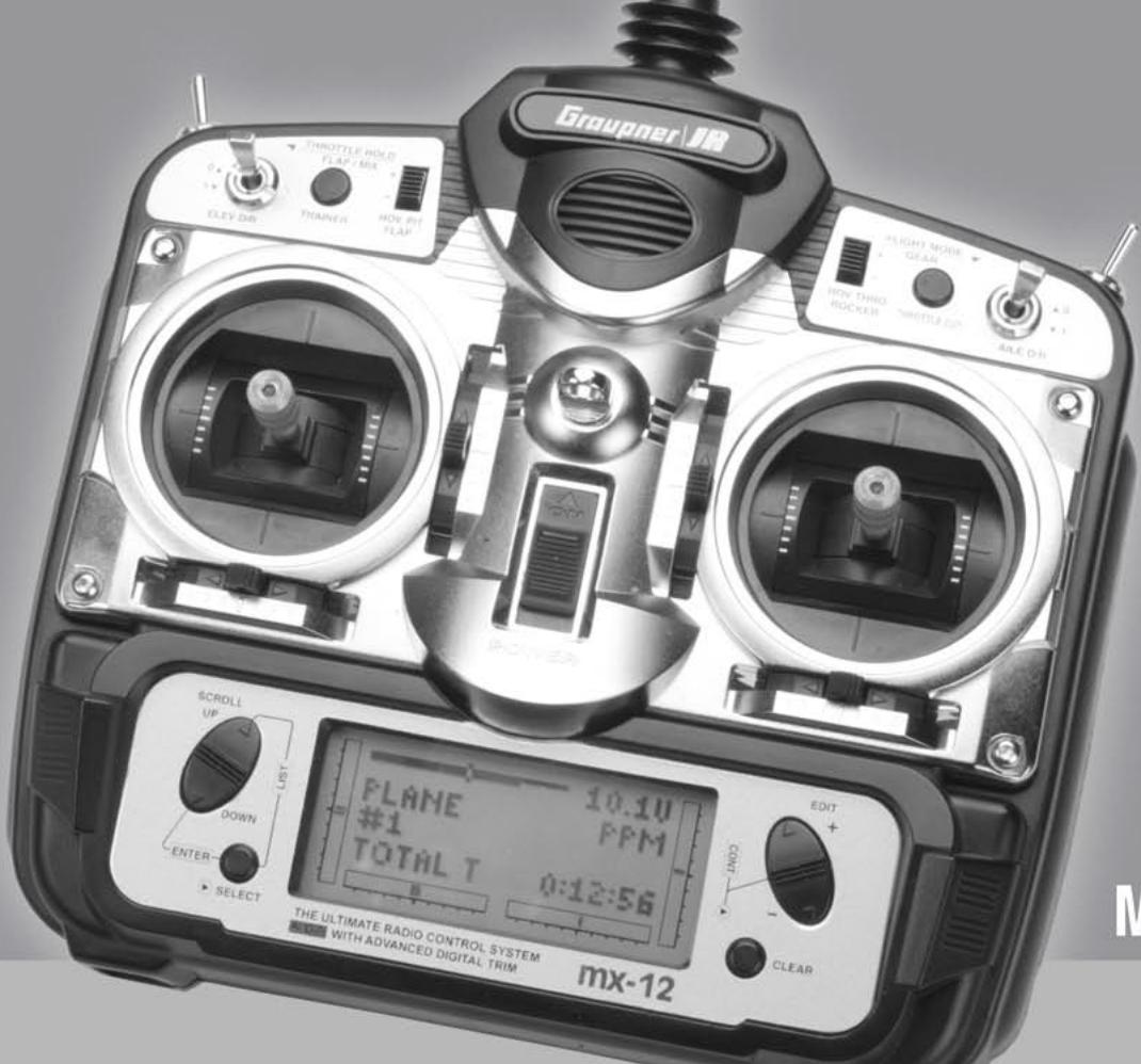 GRAUPNER MX-12 - R E M O T E C O N T R O L - 2