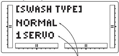 GRAUPNER MX-12 - Taumelscheibentyp-Auswahl (Swash Type) - 1
