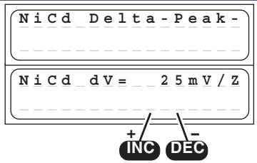 GRAUPNER ULTRA TRIO PLUS 14 - NiCd-Tensione di riferimento (- Peak) - 1