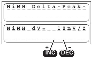 GRAUPNER ULTRA TRIO PLUS 14 - NiMH-Tensione di riferimento del Delta-Peak (-Δ Peak) - 1