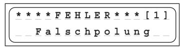 GRAUPNER ULTRA TRIO PLUS 14 - Fehler- und Warnmeldungen - 2