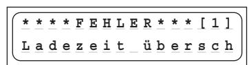 GRAUPNER ULTRA TRIO PLUS 14 - Fehler- und Warnmeldungen - 4