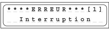 GRAUPNER ULTRA TRIO PLUS 14 - Avertissements d'erreur - 3