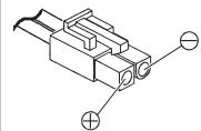 GRAUPNER ULTRA TRIO PLUS 14 - Cordon de charge conseillés, polarités - 1