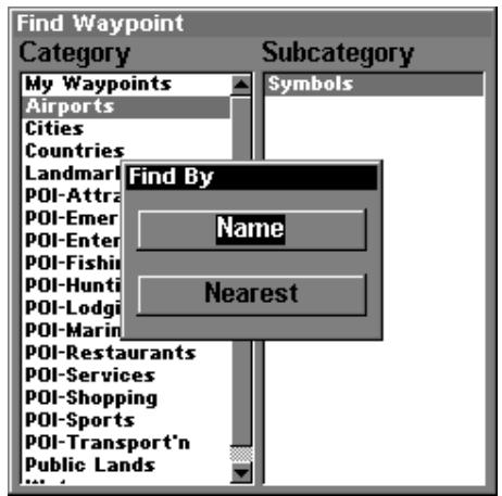 EAGLE SEACHARTER 480DF - Rechercher des Attractions (Map Places) ou des Centres d'Intérêts (POI) - 6