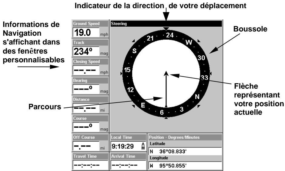 EAGLE SEACHARTER 480DF - Ecran de Navigation - 1