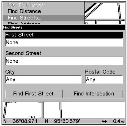 EAGLE SEACHARTER 480DF - Chercher une rue - 2