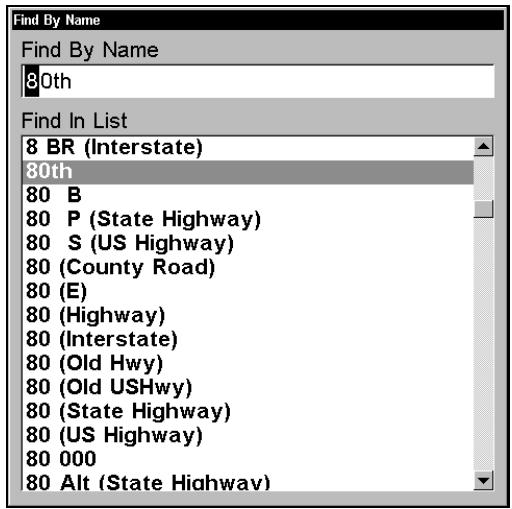EAGLE SEACHARTER 480DF - Chercher une rue - 3