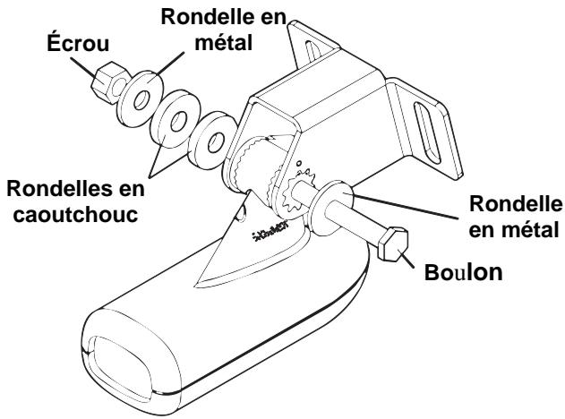 EAGLE SEACHARTER 480DF - Assemblage du transducteur. - 1