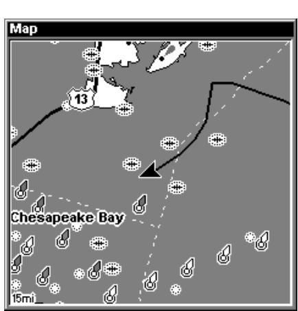 EAGLE SEACHARTER 480DF - Orientation de la Carte - 1