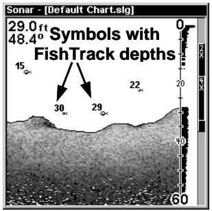 EAGLE SEACHARTER 480DF - Pour activer le FishTrack: - 3