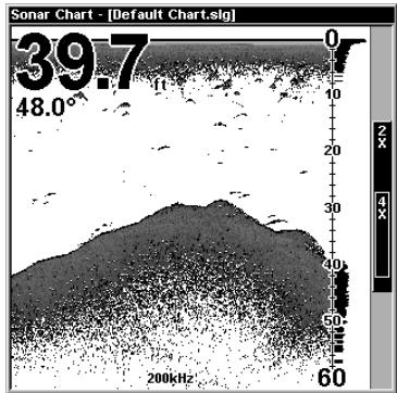 EAGLE SEACHARTER 480DF - Fonctionnements du Sonar - 2
