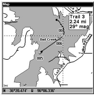 EAGLE SEACHARTER 480DF - Changer le Motif d'un Trace - 2
