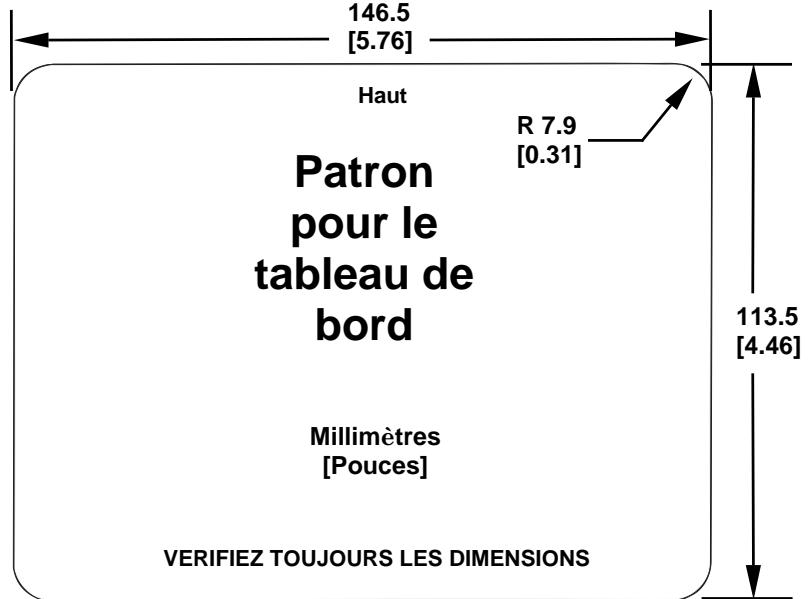 EAGLE SEACHARTER 480DF - Installation dans le tableau de bord - 1