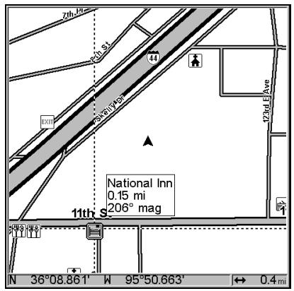 EAGLE SEACHARTER 480DF - Rechner Un Détail Sélectionné par le Curseur - 1