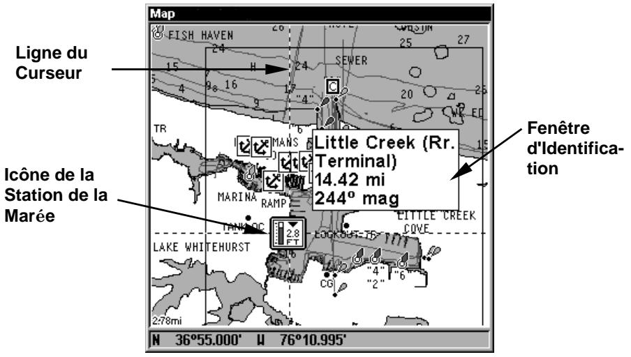 EAGLE SEACHARTER 480DF - Pour visualiser les informations sur la Marée: - 1