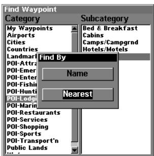 EAGLE SEACHARTER 480DF - Rechercher des Attractions (Map Places) ou des Centres d'Intérêts (POI) - 3