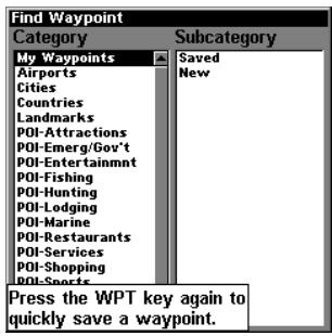 EAGLE SEACHARTER 480DF - Rechner des Waypoints - 1