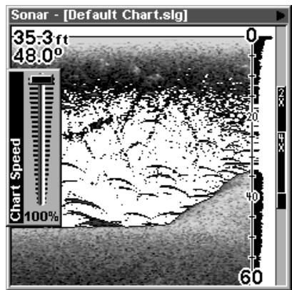 EAGLE SEACHARTER 480DF - Vitesse de Défilament - 2