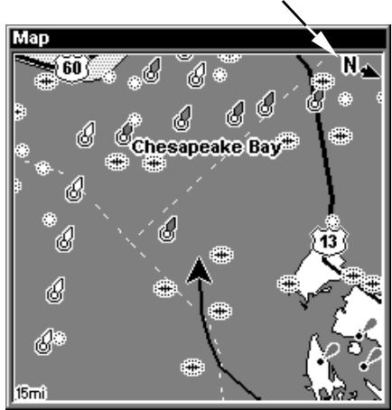 EAGLE SEACHARTER 480DF - Orientation de la Carte - 2