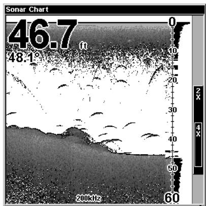 EAGLE SEACHARTER 480DF - Ecran du Sondeur - 2