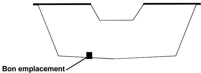 EAGLE SEACHARTER 480DF - Installation du capteur de vitesse en option - 1