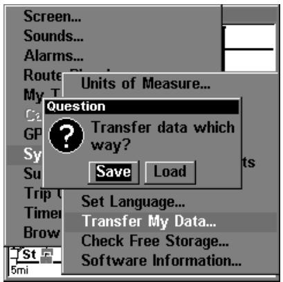 EAGLE SEACHARTER 480DF - Fichiers de Données GPS: - 1