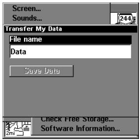 EAGLE SEACHARTER 480DF - Fichiers de Données GPS: - 2