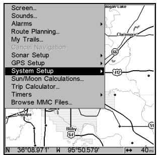 EAGLE SEACHARTER 480DF - Informations Systeme - 1
