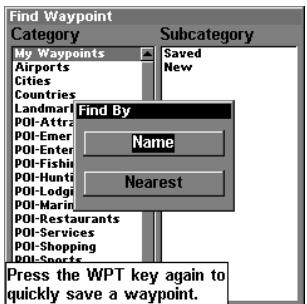 EAGLE SEACHARTER 480DF - Rechner des Waypoints - 3