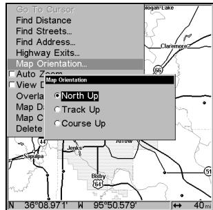 EAGLE SEACHARTER 480DF - Orientation de la Carte - 4
