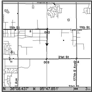 EAGLE SEACHARTER 480DF - Naviguer le long d'un Itinétaire en Sens Inverse - 4