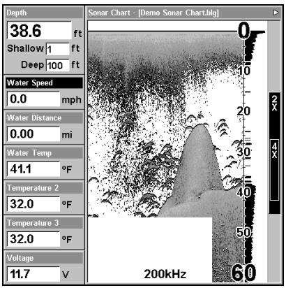 EAGLE SEACHARTER 480DF - Personnaliser l'Ecran avec Données Numériques - 2