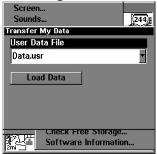 EAGLE SEACHARTER 480DF - Fichiers de Données GPS: - 5