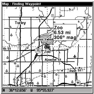 EAGLE SEACHARTER 480DF - Rechner des Waypoints - 10