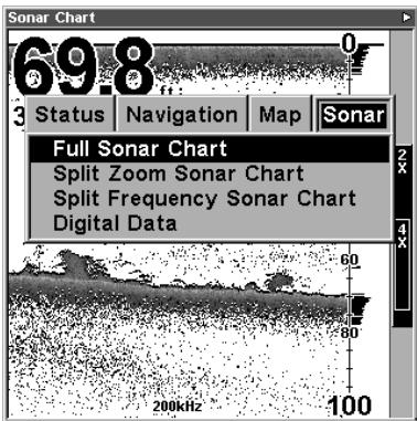 EAGLE SEACHARTER 480DF - Modes d'Affichage - 1