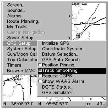 EAGLE SEACHARTER 480DF - Lissage du Tracé - 1