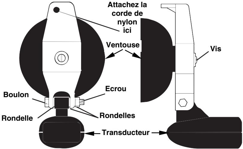 EAGLE SEAFINDER 240DF - Assemblage du transducteur portatif - 1