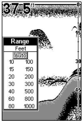 EAGLE SEAFINDER 240DF - PORTEE (RANGE) - 1